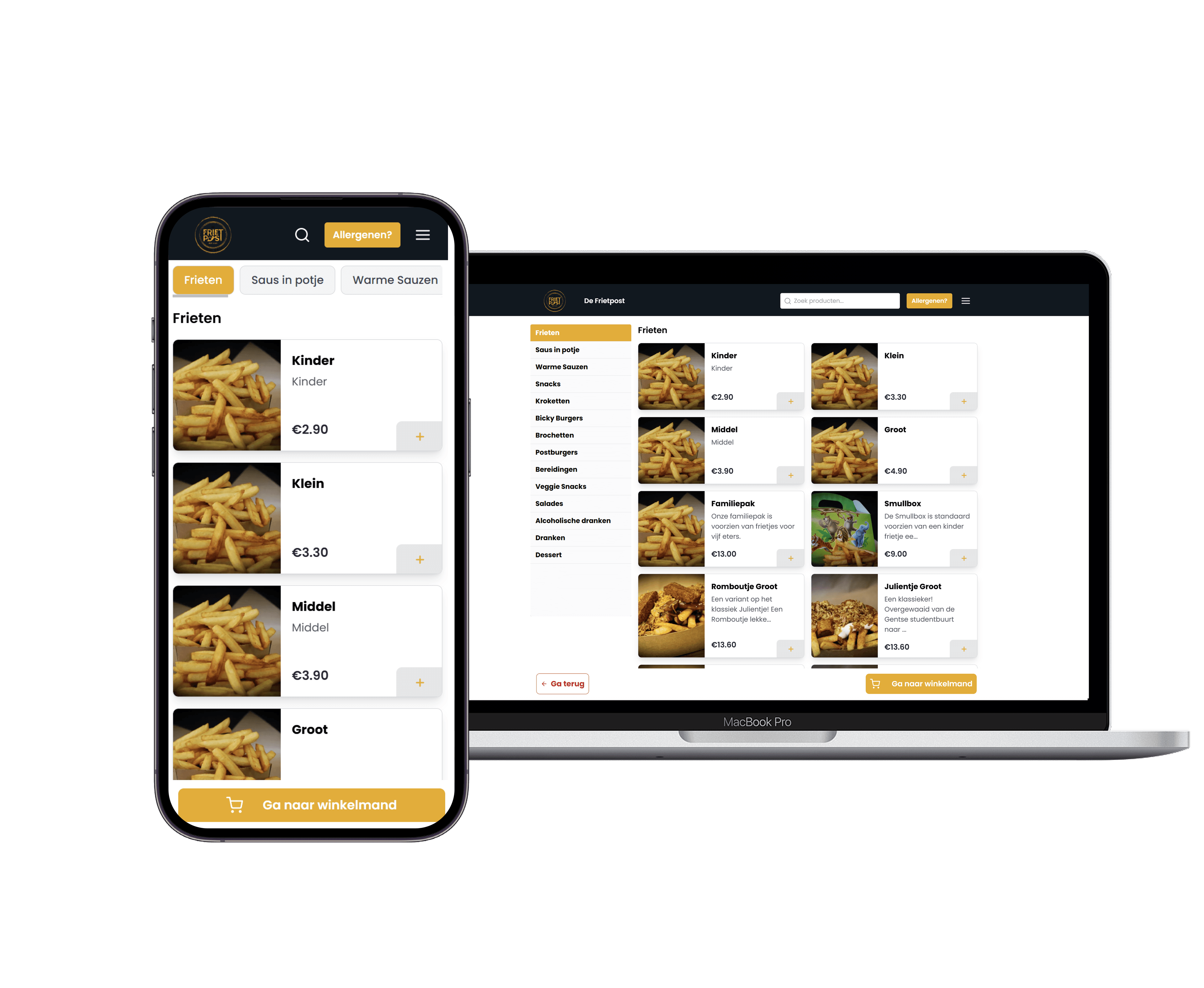 Orderapp – Alles-in-één platform voor frituren & horeca